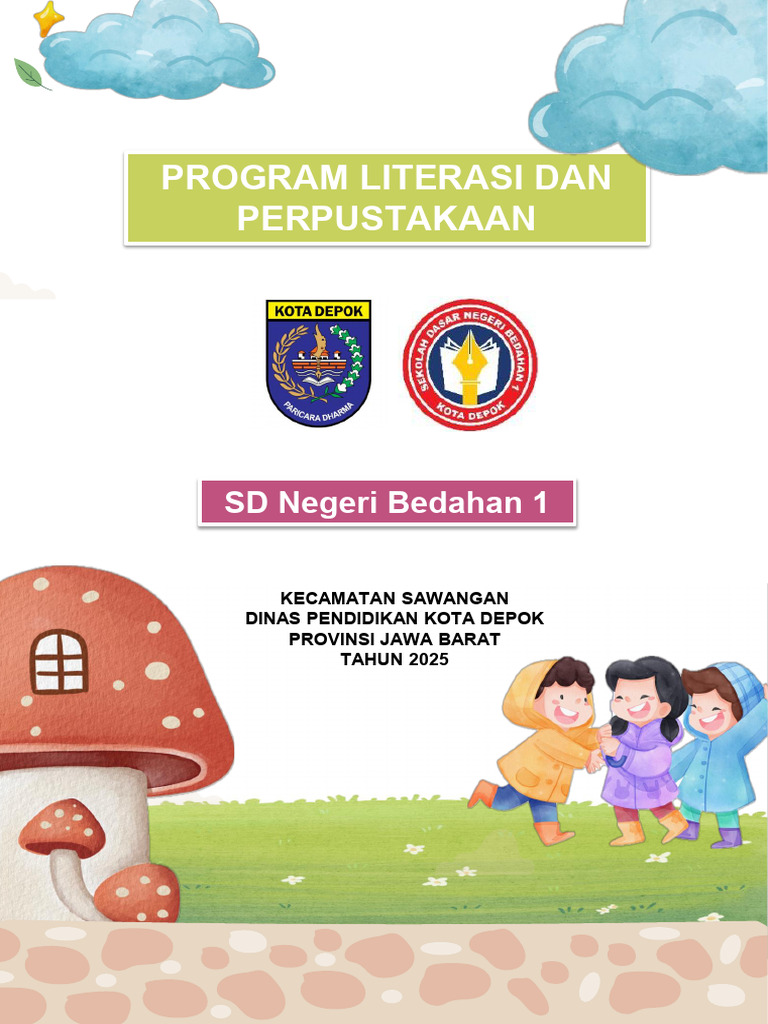 Program Literasi dan Perpustakaan SD 2025 | PDF