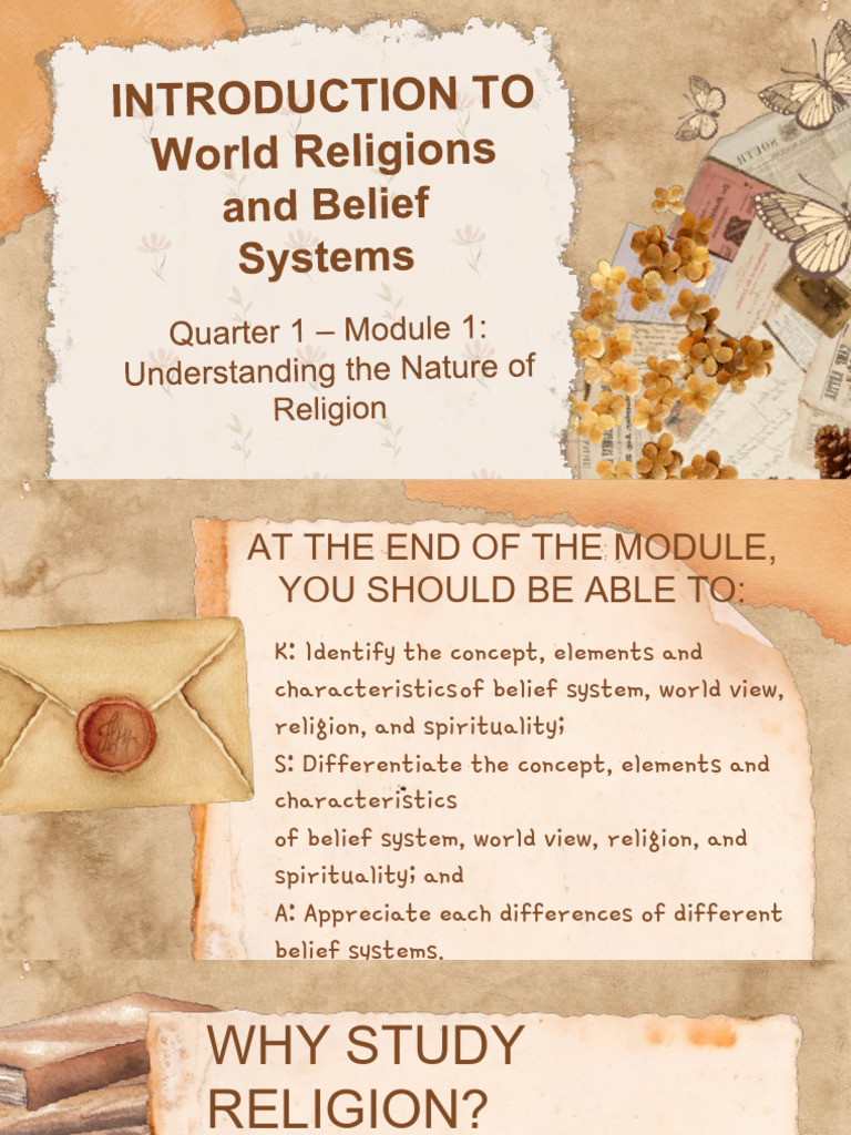 Understanding Belief Systems and Religion | PDF | God | Deities