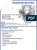 ME-102 Engineering Graphics: Sections (Part - 2)