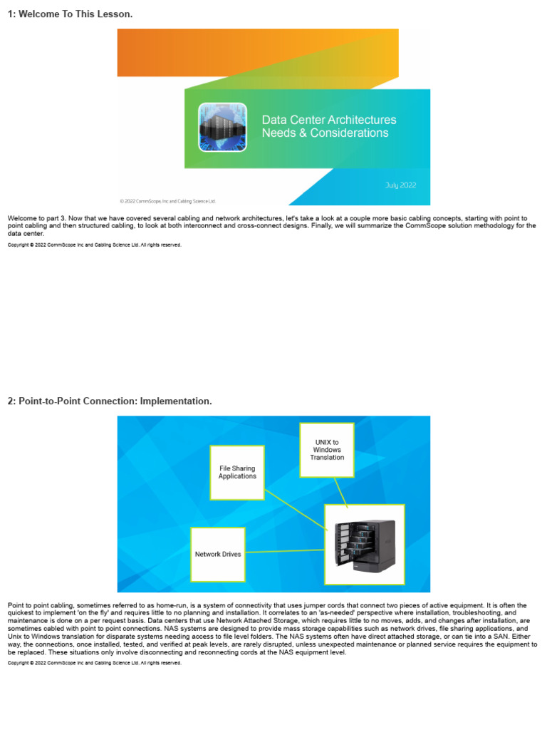 Data Center Cabling Strategies Explained | PDF | Data Center | Computer ...