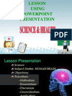 Lesson Using Powerpoint Presentation