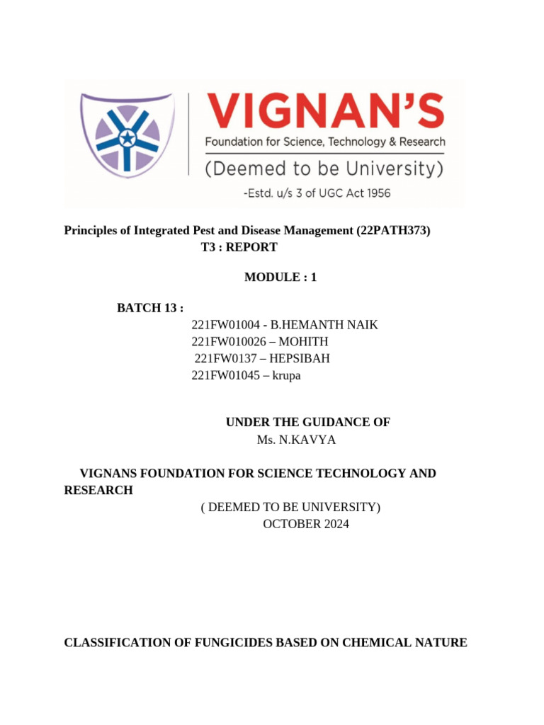 Path373-Document by Group - 13 | PDF | Fungicide | Nanoparticle