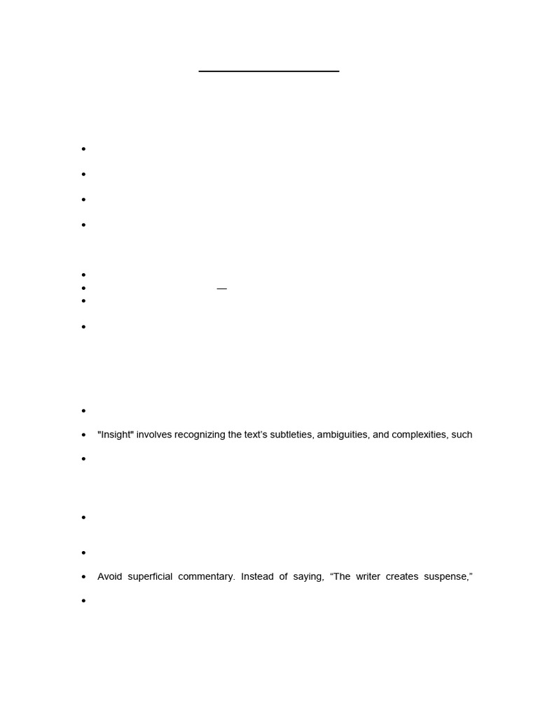 Effective Text Response Writing Tips | PDF | Psychological Concepts ...