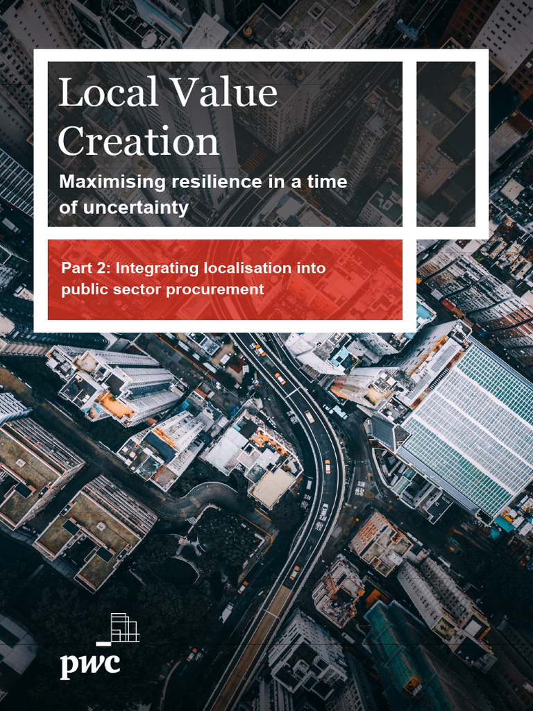 Localisation in Public Procurement Strategies | PDF | Supply Chain ...