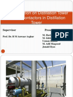 Plate Contactors & Distillation Tower Presentation