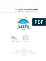 Laporan Praktikum Ekologi Perairan Ayu