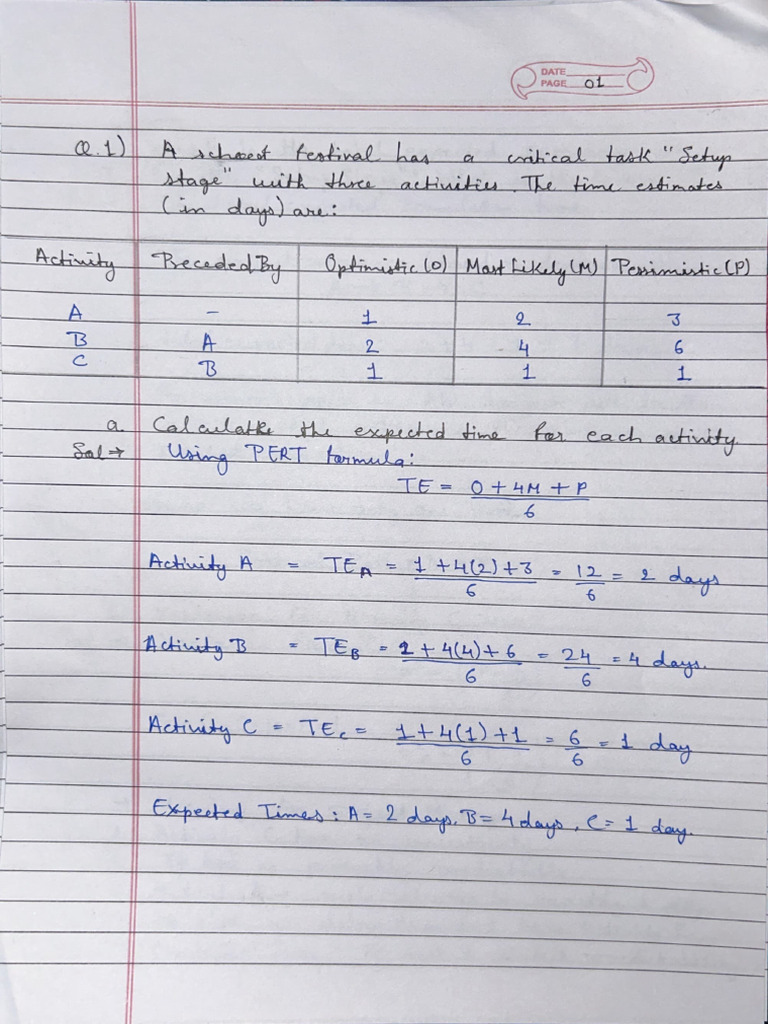 Project Management 2 Internal | PDF