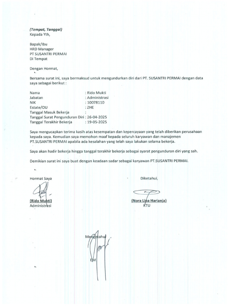 SPD Rido Mukti | PDF