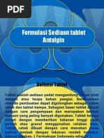 Download Formulasi Sediaan Tablet Antalgin by Rizki Arismawati SN95732043 doc pdf