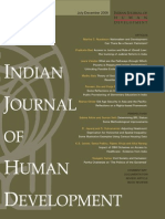 Indian Journal of Human Development-Swagato Sarkar