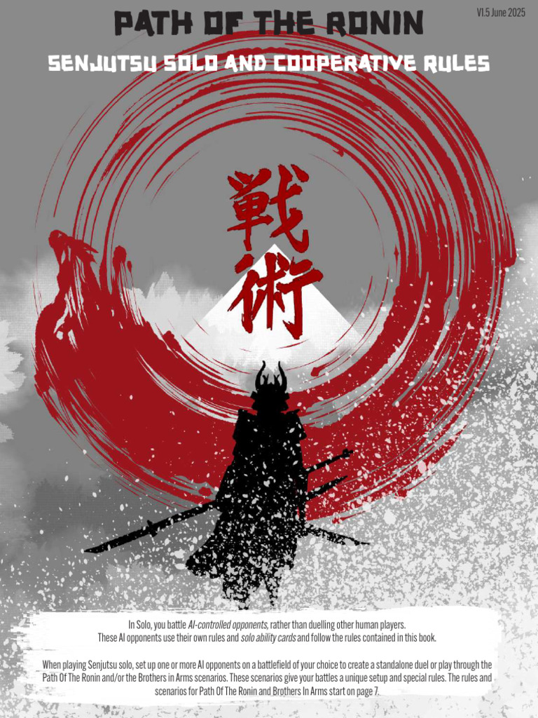 1.5 Path of The Ronin Compressed PDF | PDF | Japanese Warriors