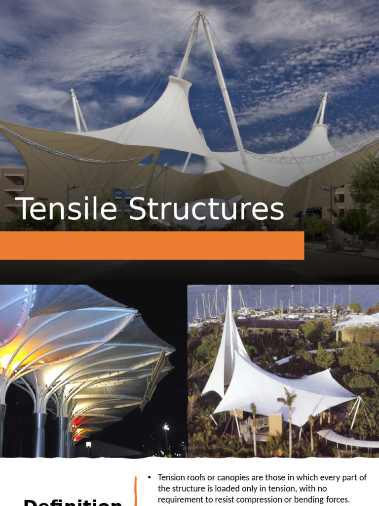 Tensile Structure 1 | PDF | Tension (Physics) | Structural Engineering