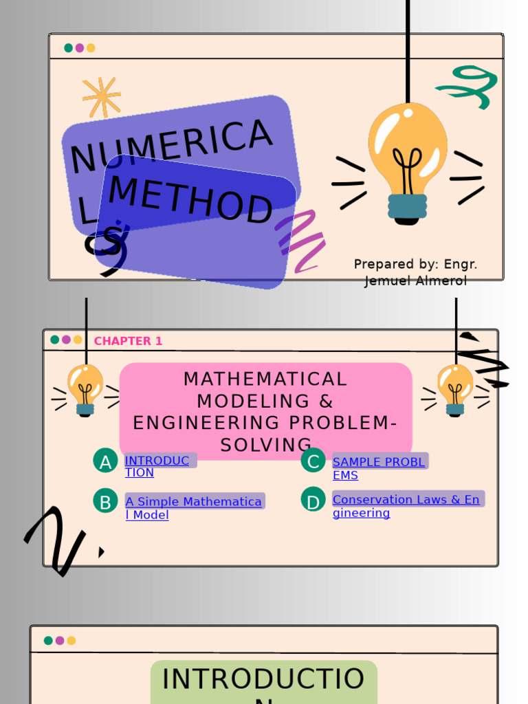 Numerical Methods Chapter 1 | PDF | Equations | Numerical Analysis