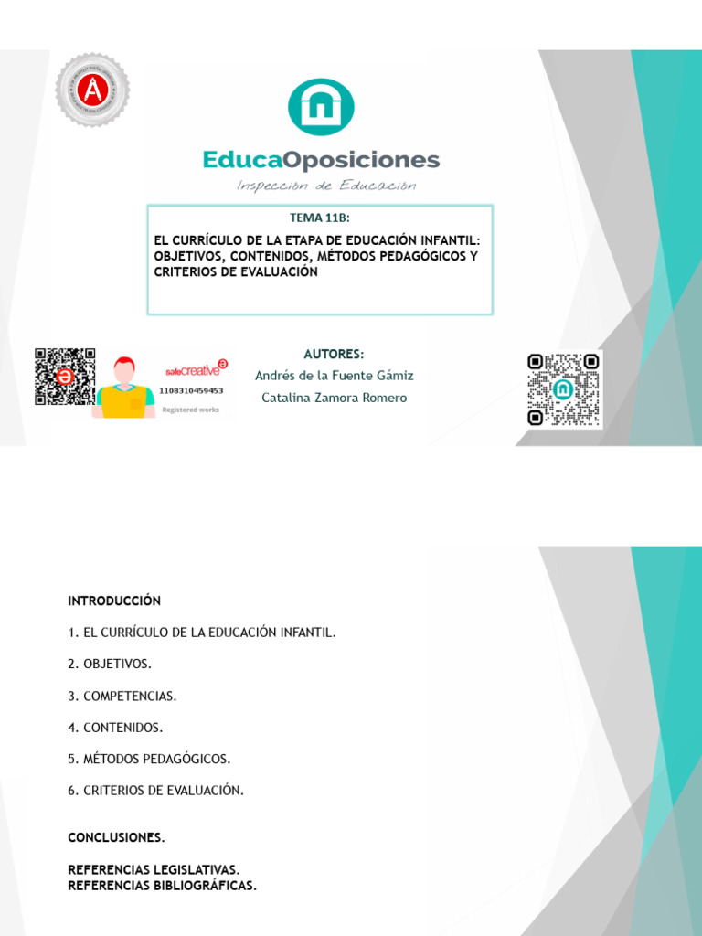 Tema 11b Resumen And | PDF | Plan de estudios | Educación de la primera ...