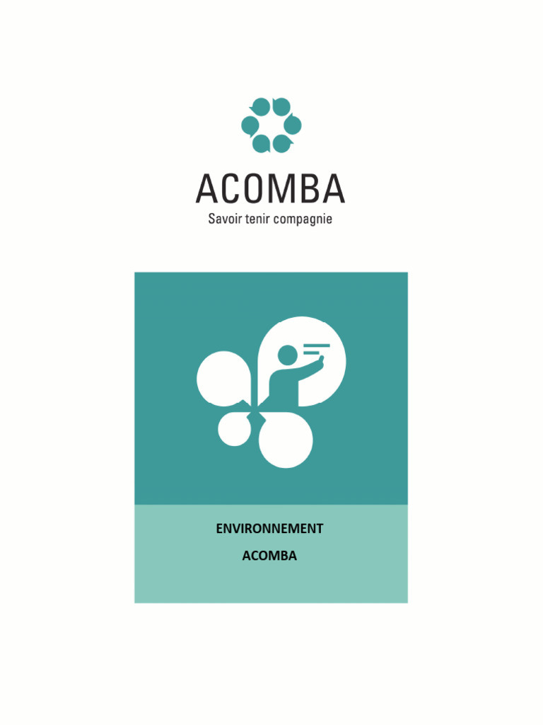 Guide d'utilisation du logiciel Acomba | PDF | Sauvegarde (informatique ...