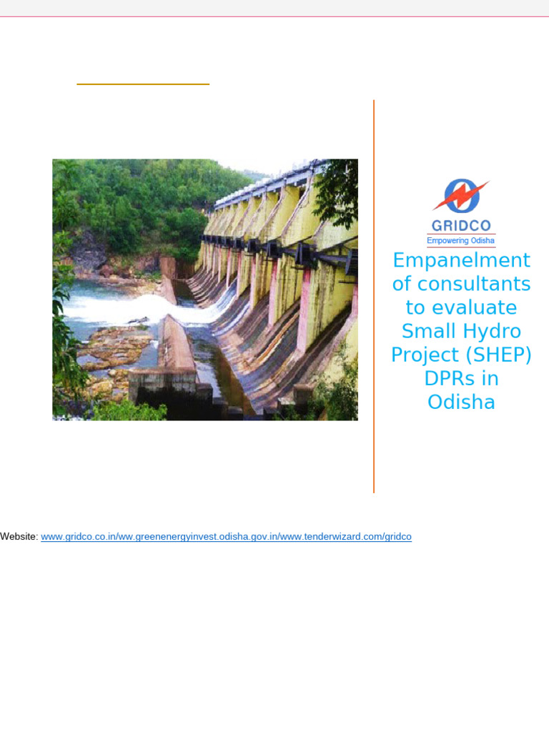 E-Tender for SHEP Consultant Empanelment | PDF