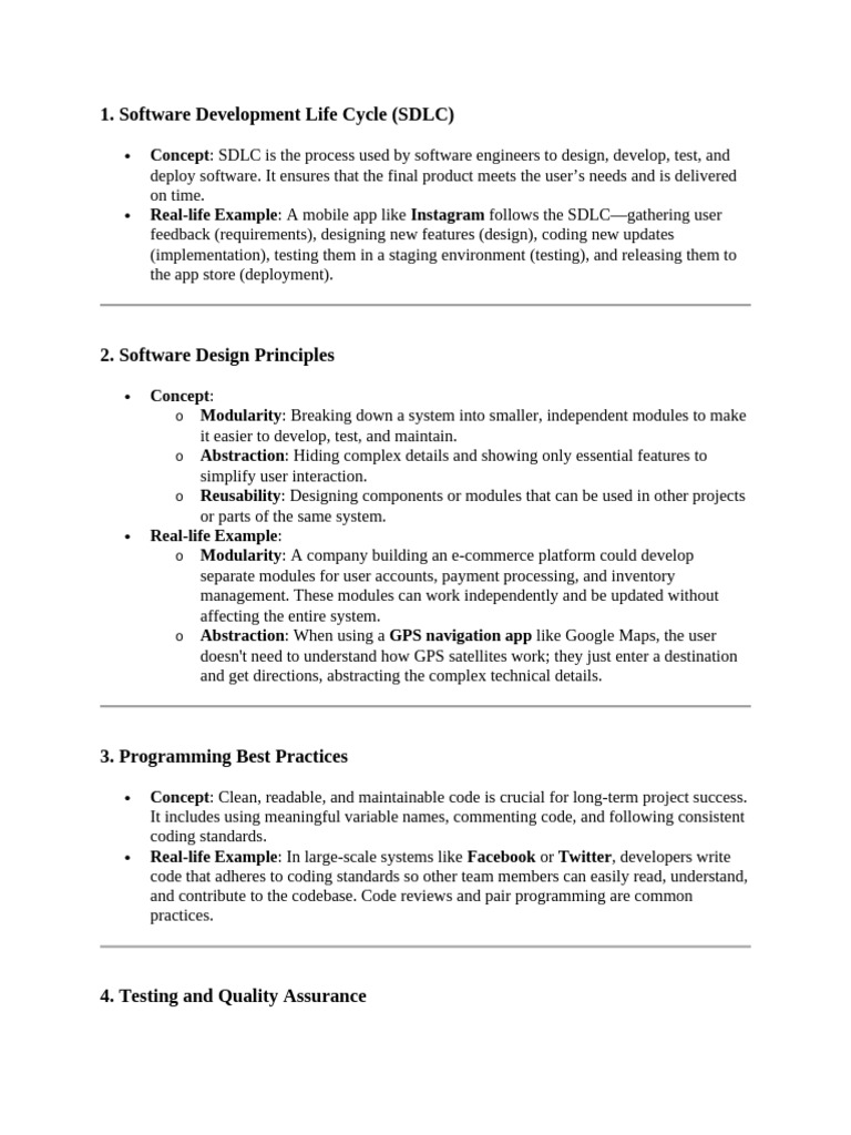 Software Development Essentials Guide | PDF | Operating System ...