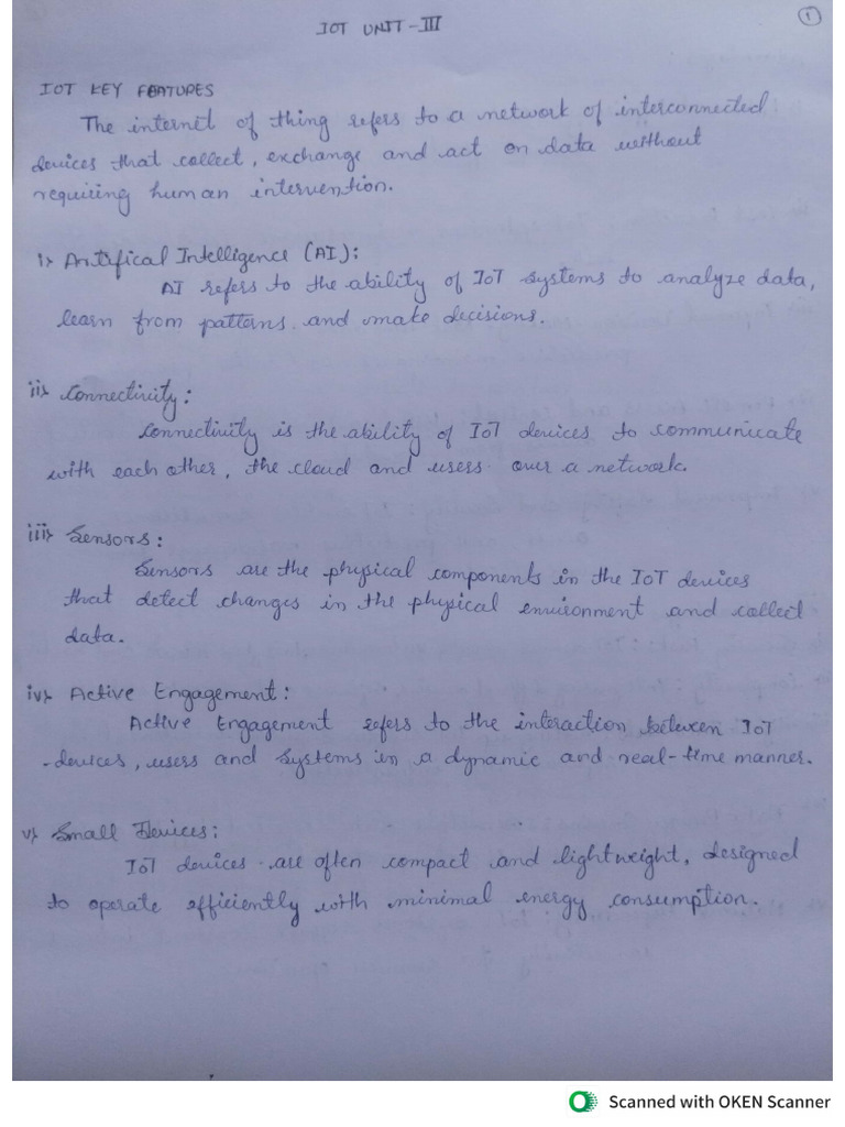 IOT Unit 3 | PDF