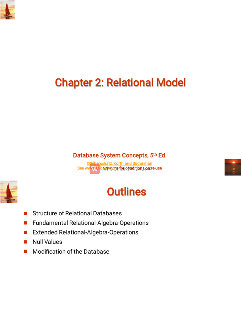 2 Relational Model | PDF | Relational Model | Databases