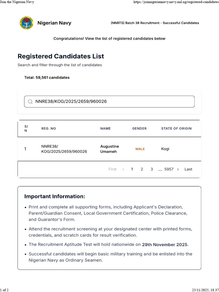 Join the Nigerian Navy Recruitment Guide | PDF