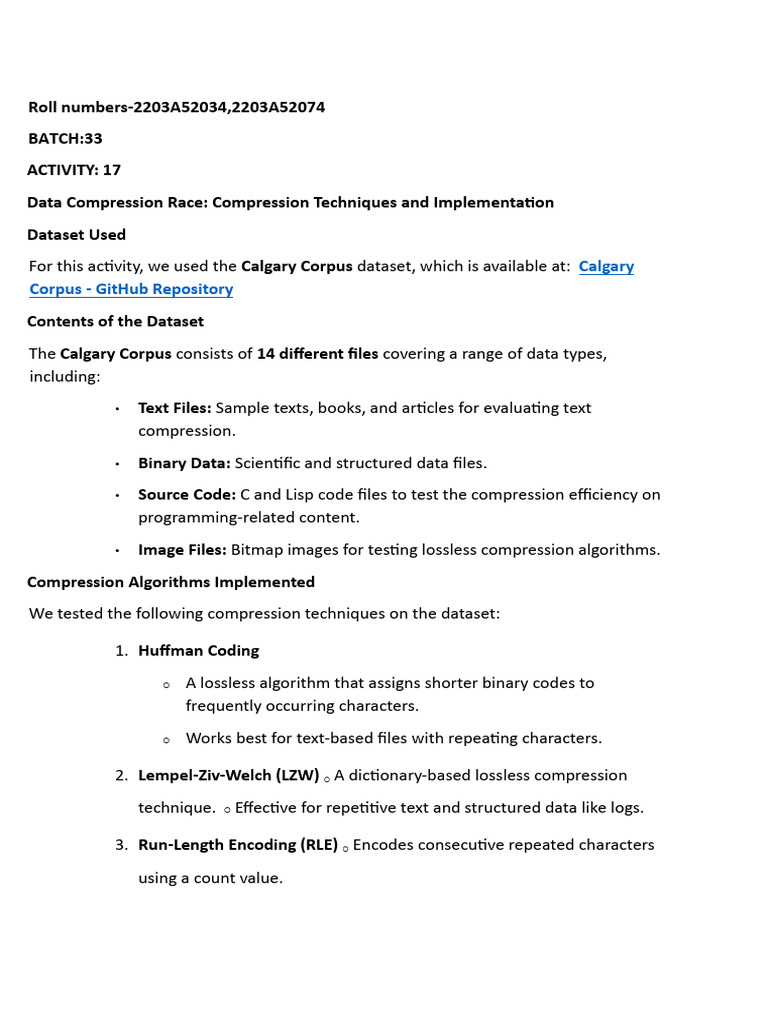 2203a52034 - Irs - Cls Activity 17 | PDF | Data Compression ...