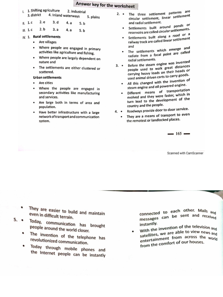 Answer Key | PDF