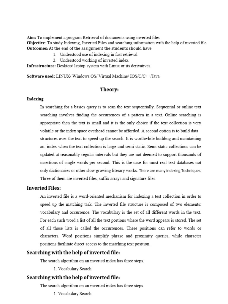 ISR p3 | PDF | Search Engine Indexing | Information Retrieval