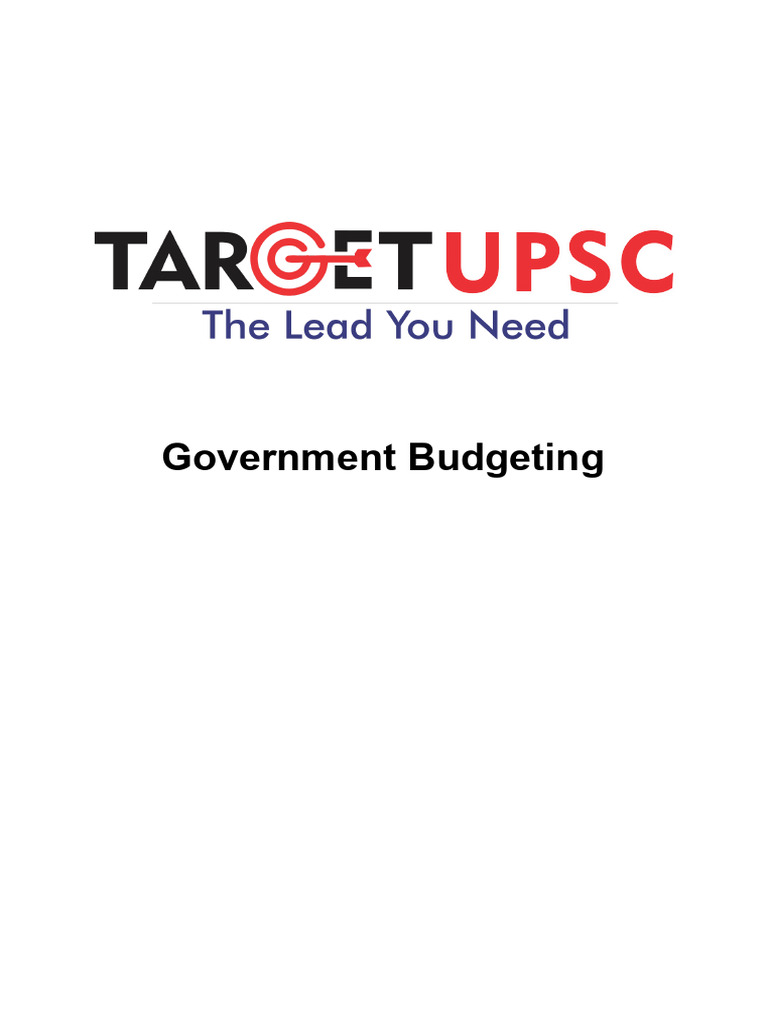 Government Budgeting | PDF | Government Budget | Budget