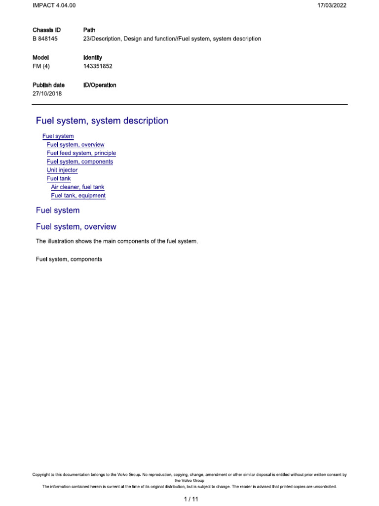 Fuel System | PDF