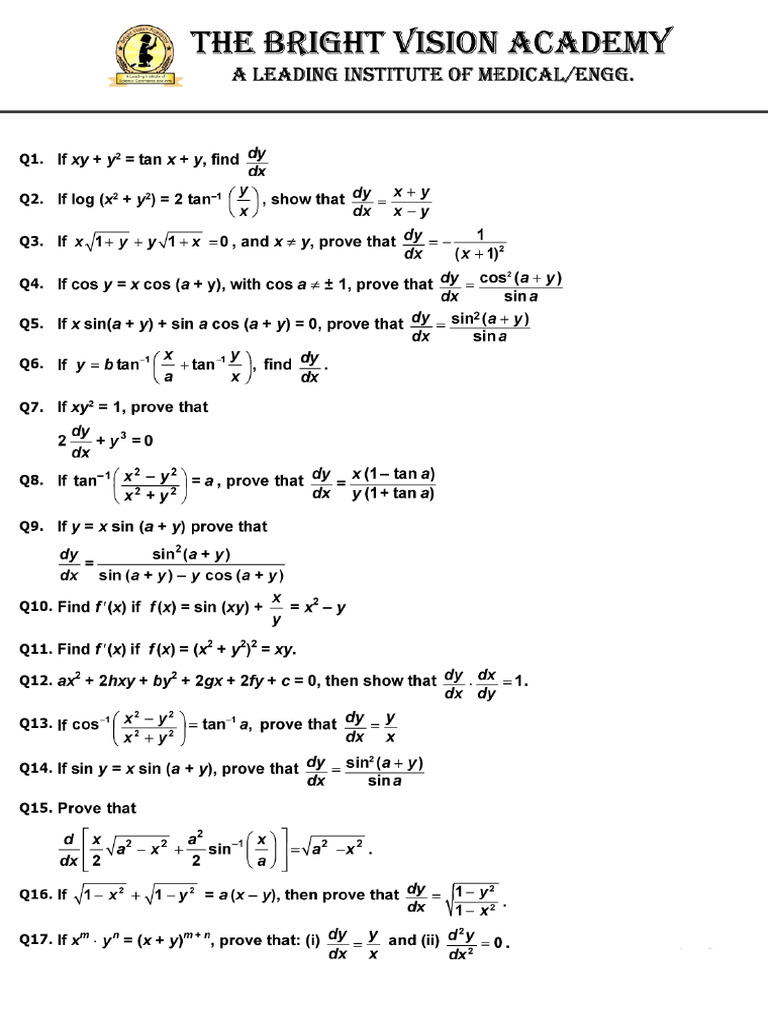 Implicit Function Differentiation Guide | PDF