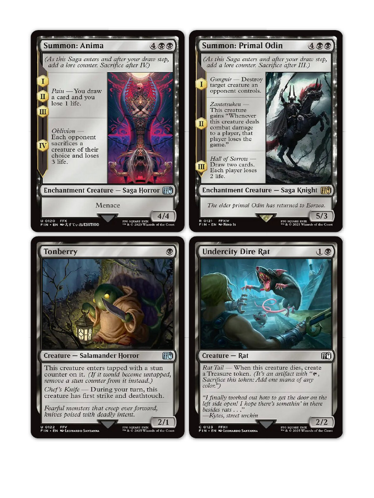 Undercity Dire Rat Card Overview | PDF