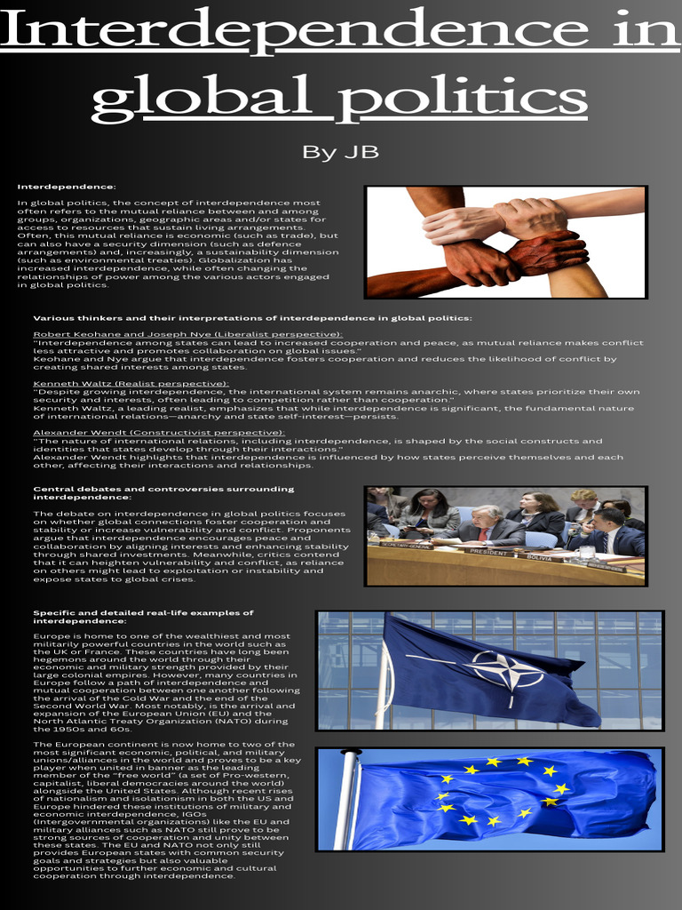 Interdependence in Global Politics Explained | PDF | Global Governance ...