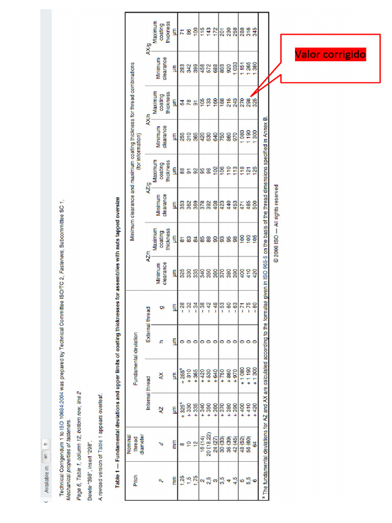 ISO 10684 - Correção 2008 | PDF