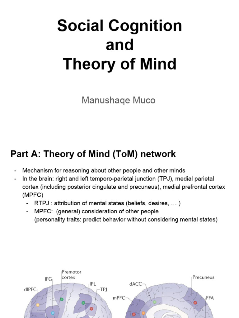 Understanding Theory of Mind and Mindshaping | PDF | Theory Of Mind ...