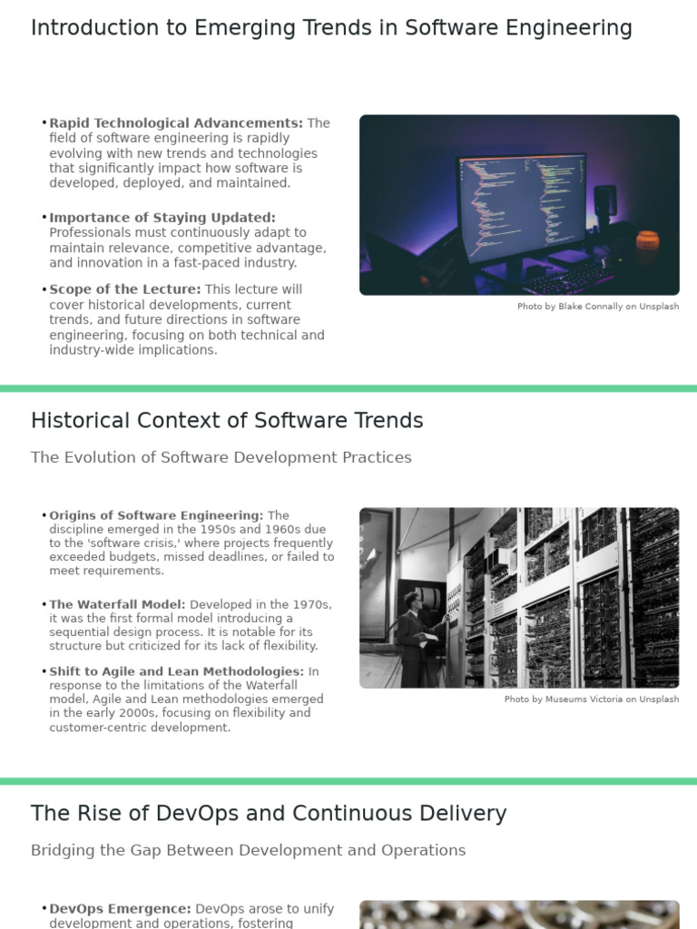 Emerging Trends in Software Engineering | PDF | Artificial Intelligence ...