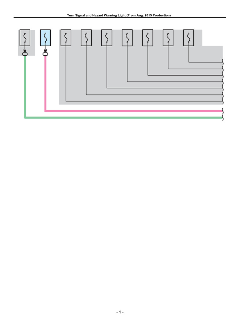 Turn Signal & Hazard Light Wiring Guide | PDF | Vehicles | Vehicle ...