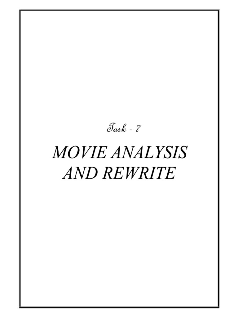 Movie Analysis | PDF