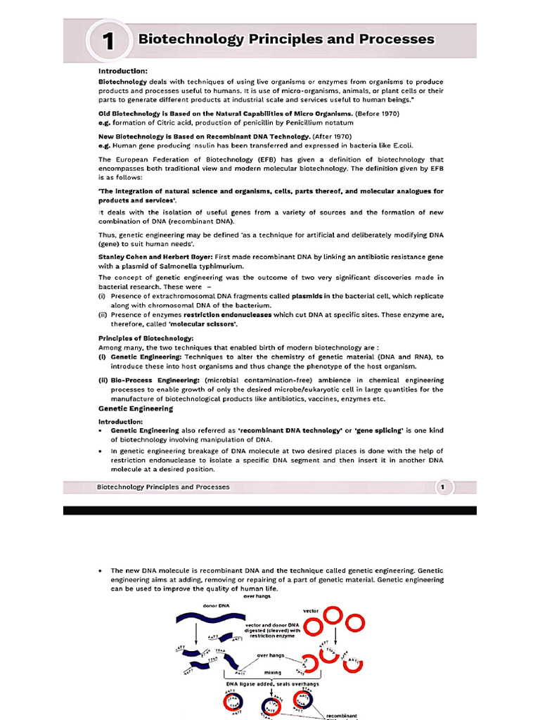 Biotechnology | PDF