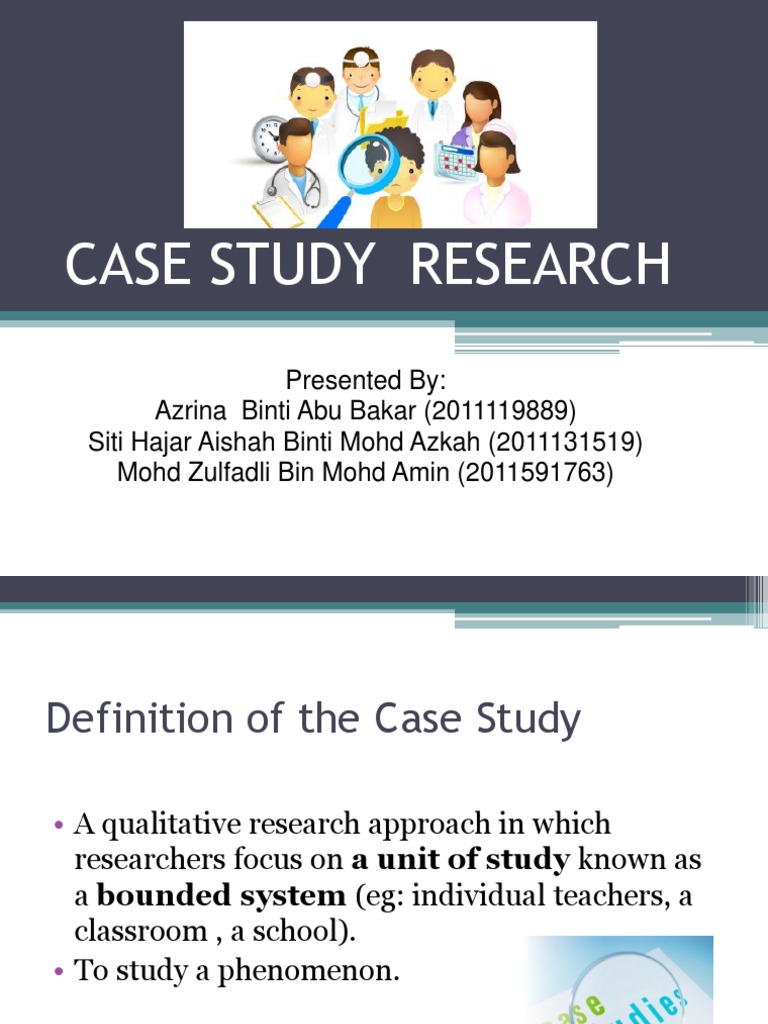 case studies research design meaning