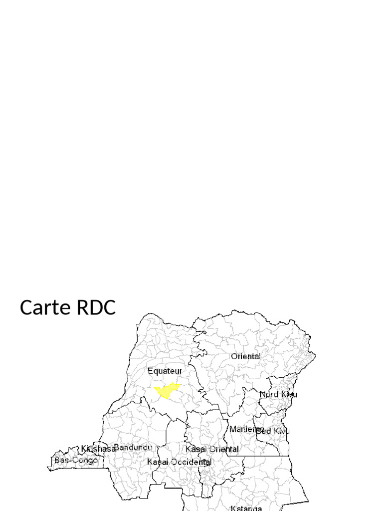 Carte RDC | PDF