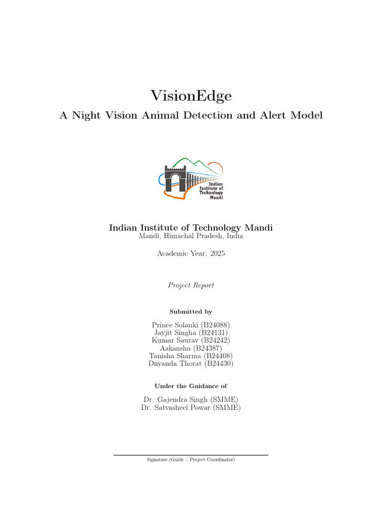 DP Group20 Final Report | PDF | Infrared | Computer Engineering