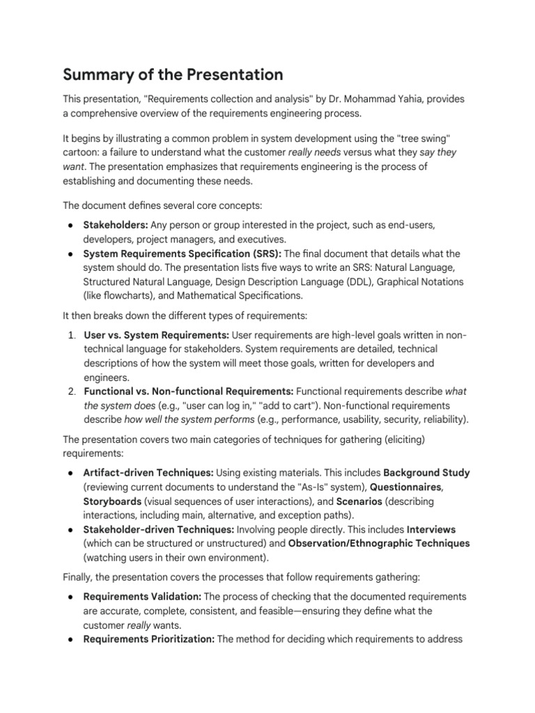 Requirements Engineering Overview Guide | PDF | Usability | Ethnography