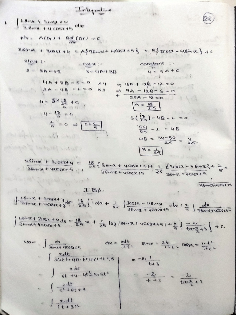 Advanced Calculus and Trigonometry Concepts | PDF