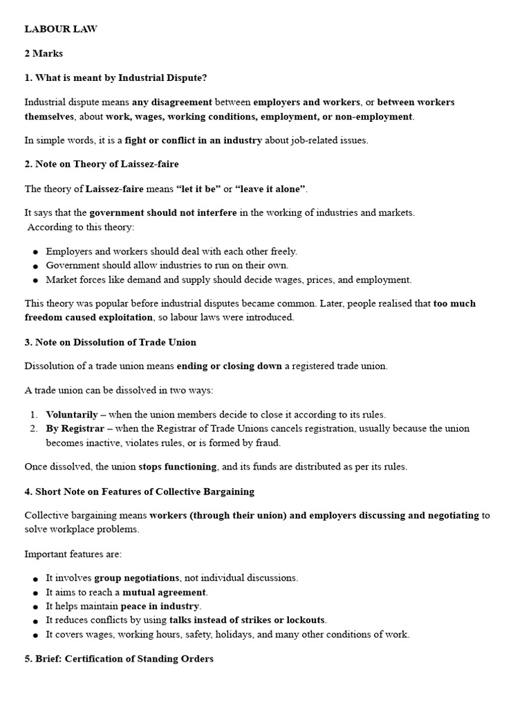 2m labr lw | PDF | Cost Of Living | Labour Law