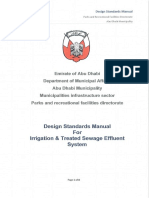 Design Standards Manual for Irrigation