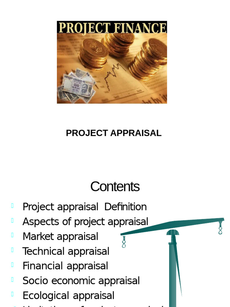 10 ProjectlAppraisal | PDF | Net Present Value | Discounted Cash Flow