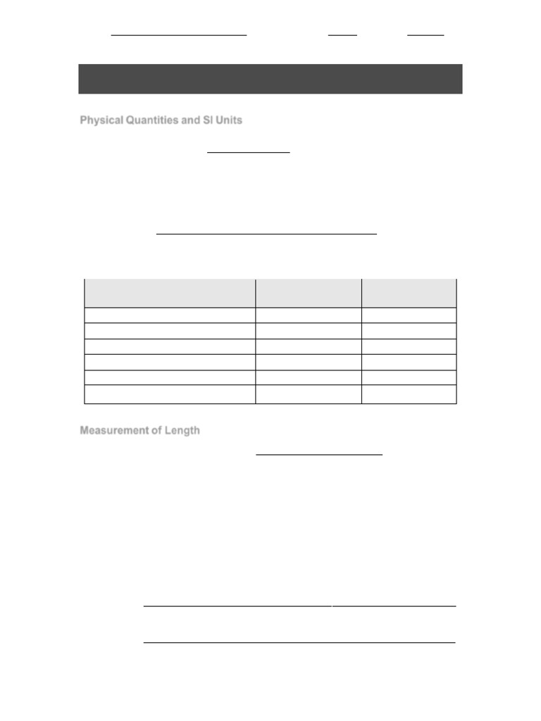 Physical Quantities and SI Units Guide | PDF | Acceleration | Velocity
