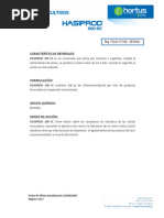 Ficha Tecnica Magister 200sc | PDF | Agua | Insecticida