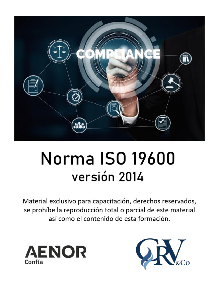 CSG-EXT-011 UNE ISO 19600 Sistemas de Gestión de Compliance-directrices ...