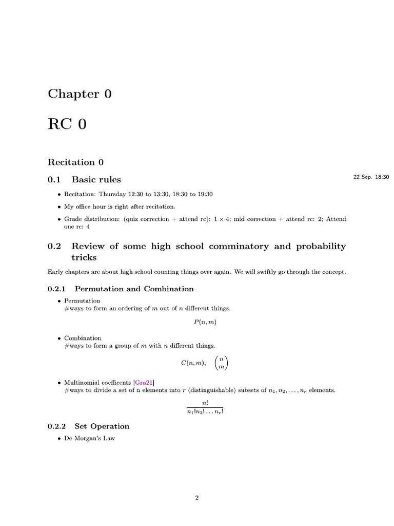 RC 0 | PDF
